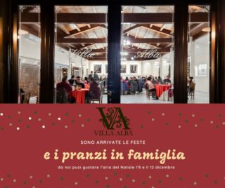 🎄Buone Feste, anzi Buonissime!🎄

PRANZA con noi l'8 ed il 12 Dicembre. 
Riunirsi intorno ad un tavolo sotto Natale è un'occasione per costruire nuovi ricordi, saremo felici di farne parte.

Ricorda di prenotare al 📞 3409692603